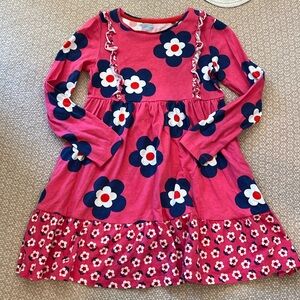 Mini Boden Flower Dress - Size 8-9